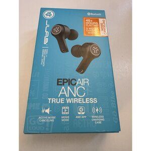 JLab Audio Epic Air Sport ANC 2nd Gen In-Ear Wireless Headphones Black OC28